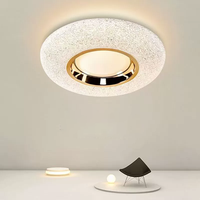 Éclairage intérieur moderne, plafonnier rond en acrylique LED pour chambre à coucher, lampes de salon, décoration intérieure, lumière de luxe pour la maison