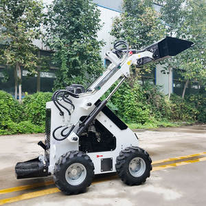 Мини-погрузчик с системой быстрого смены навесного оборудования — бензиновый двигатель, насос — высокая грузоподъемность — смена инструментов за минуты — для малого бизнеса и DIY - Product Image 5