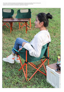 <span class=keywords><strong>Chaise</strong></span> de <span class=keywords><strong>camping</strong></span> <span class=keywords><strong>pliante</strong></span>, robuste, d'extérieur, bon marché, vente en gros, portable, légère, pour la plage - Product Image 3