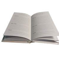 Vente en gros Carnet à couverture rigide Journal de réflexion et de gratitude de 5 minutes Bloc-notes et agenda imprimés avec bande abdominale