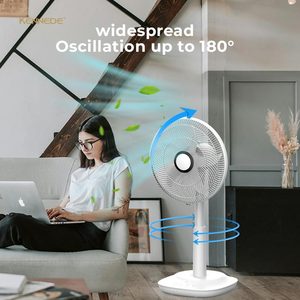 Kennedy 16-inch bảng điện đứng <span class=keywords><strong>Fan</strong></span> 5 Blades 7 giờ hẹn giờ 9 tốc độ điều khiển từ xa ngoài trời Hot Bán sản phẩm cho nhà để xe - Product Image 4
