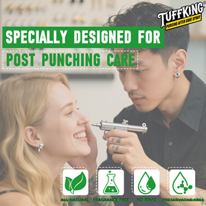 TUFFKING Gentle Safe 30ml Mist Spray Bottle Tatuaje Restauración <span class=keywords><strong>Piercing</strong></span> Aftercare Salons Studios Uso en el hogar Maquillaje permanente - Product Image 2