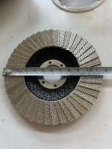 Disco Abrasivo a Lamelle Diamantato Elettroplaccato BYL per Lucidatura di Ceramica e Pietra - Product Image 2