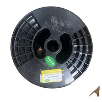 Fil de Litz toronné en cuivre profilé en polyimide de 0.10x3175(8.7x5.5mm) avec facteur de remplissage plus élevé