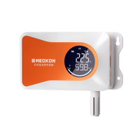 Sensor Inalámbrico de Temperatura y Humedad Interior con Batería para Edificios Inteligentes, Modelo MD-S277HT ODM