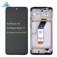 Écran LCD avec cadre pour Redmi 10 10 Prime 2022 Note 11