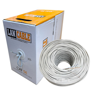 FTP loại 1000ft vá LAN Cáp 305m Kích thước 100m chiều dài mèo 5E Ngoài trời cáp đồng 24AWG PVC 0.5 UTP RJ45 nối - Product Image 1