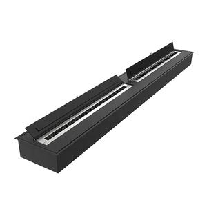 Brûleur de cheminée <span class=keywords><strong>bio</strong></span>éthanol moderne en acier de 1500 mm (5 pieds) et 18 litres pour hôtel, à insertion, éco-flamme - Product Image 3