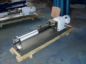 Pompe à vis excentrique monovis à cavité progressive en acier inoxydable de qualité alimentaire, série G, pour transfert de fluides à haute viscosité - Product Image 2