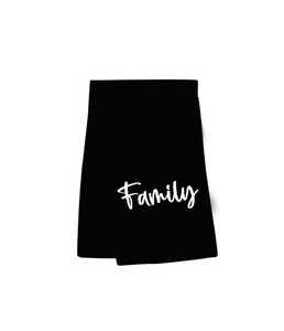 Reusable Black Cotton Kitchen Towel Custom Color Print Soft <b>Absorbent</b> Dish <b>Cloth</b> Durable Fabric 150-210 GSM Anti- Factory - Product Image 1