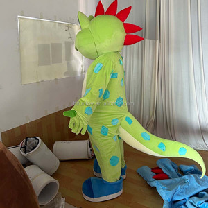 Funtoys profesional personalizado cian <span class=keywords><strong>lagarto</strong></span> mascotas disfraces dibujos animados animales realistas publicidad fiesta <span class=keywords><strong>disfraz</strong></span> para la venta - Product Image 2