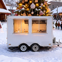 Food Truck Mobile de Rue pour la Vente de Gaufres, Crèmes Glacées, Crêpes, Smoothies, Desserts, Pancakes au Royaume-Uni