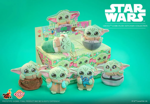 Hot Toys Cosbi pour Grogu Porte-clés en peluche PVC 17cm Boîte mystère Mini poupée en peluche Figurine d'action - Product Image 2