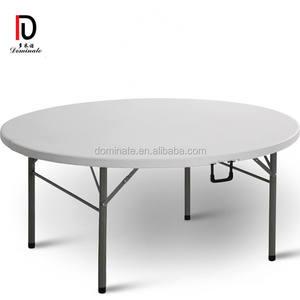 Mesa Plegable Redonda con Estructura de Hierro para Banquetes, Proveedor Chino - Product Image 2