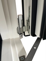 Fenêtres en bois recouvertes d'aluminium Penjoy de haute qualité, conformes aux normes Energy Star pour maisons passives