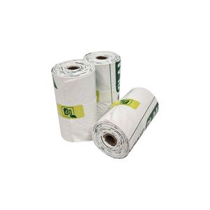 Sacs à déjections canines biodégradables personnalisés en amidon de maïs compostable avec distributeur - Product Image 6