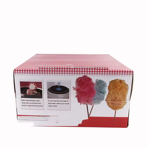 Máquina de algodón de azúcar casera automática eléctrica de lujo de cumpleaños de Mini Color para el hogar de los niños - Product Image 5