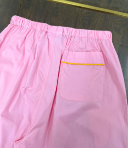 YUNCHI 5501 personalizzabile Logo di alta qualità in puro cotone con collo a v pigiama Casual per la casa tessuto traspirante - Product Image 6