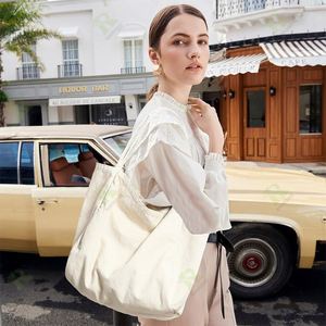 Bolsa de Mano de Lona de Algodón Ecológica con Logotipo Personalizado, Bolso de Hombro Portátil para Mujer - Product Image 5