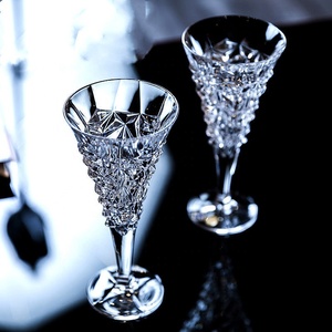 <strong>Wholesale</strong> Luxury Modern Vintage Wedding Wine Glasses Party Engraved Crystal <strong>Champagne</strong> <strong>Flutes</strong> - Product Image 4