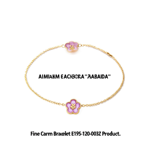 Fine <b>Charm</b> Bracelet E195-120-003Z Product - Product Image 2