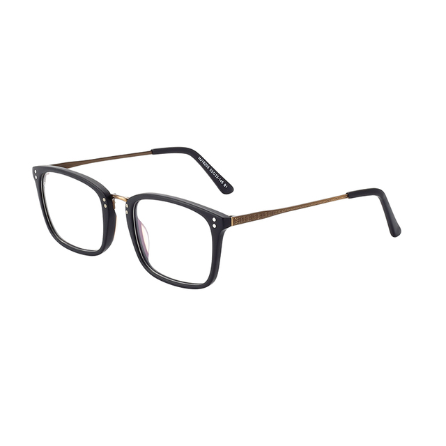 Women's Designer Square Computer Glasses with Acetate Frame Clear Blue Light Protection Brand Match for Diamond Face Shape