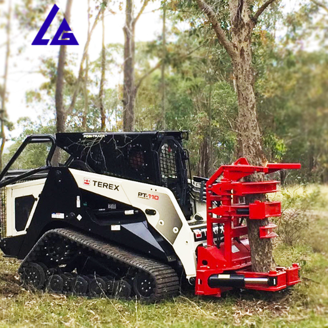 18" Trunk Shear Grapple Pruner Tree Trunk Splits for Skid Steer Loader