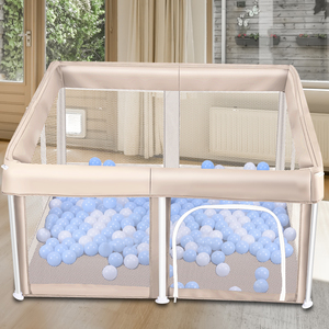 Corralito para Bebé con Laterales de Malla Suave, Colchón Extraíble Integrado para Dormir y Jugar, Cómodo desde Recién Nacido hasta Niño Pequeño - Product Image 2