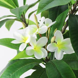 Arbre <span class=keywords><strong>artificiel</strong></span> de <span class=keywords><strong>frangipanier</strong></span> de 1,5 m de haut, arbre <span class=keywords><strong>artificiel</strong></span> de plumeria pour la décoration de la maison - Product Image 2