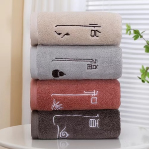 工場卸売 龍仁プレミアムカスタム織り100%コットンタオル 超ソフト 洗濯機で洗える 高級ホテル＆スパ向け - Product Image 4