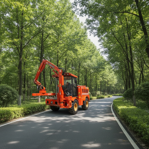 JK-571 Heavy Duty 7.35M <b>Cutting</b> Height Self-propelled Hedge Trimmer Diesel Engine Hydraulic <b>Tree</b> Pruning <b>Machine</b> - Product Image 1
