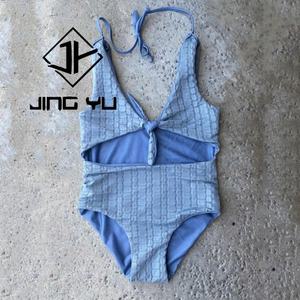 Fabricant de maillots de bain pour enfants à manches longues UPF50+ de style hawaïen, en nylon recyclé, maillot de bain une pièce pour filles - Product Image 3