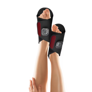 Chaussure vibrante de réflexologie d'acupression portative avec des pantoufles de massage de soins des pieds de masseur - Product Image 2