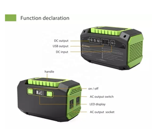 Nhà máy điện 200W 300W 500W 1000W 2000W 3000W 3KW 110V 220V Mini Tất cả trong một nhà máy phát điện năng lượng mặt trời di động - Product Image 4