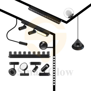 Precios Competitivos, Sistema <span class=keywords><strong>de</strong></span> Luces <span class=keywords><strong>de</strong></span> Riel <span class=keywords><strong>Inteligentes</strong></span> Ultrafinas DC24V, <span class=keywords><strong>Focos</strong></span> Magnéticos Zigbee, Luces LED <span class=keywords><strong>de</strong></span> Riel Magnéticas - Product Image 5