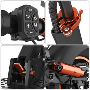 Venta caliente nueva versión iENYRID M4 PRO S + Scooter eléctrico para adultos 12.5ah 45 km/h 48V 800W con Reino Unido EE. UU. UE Envío Directo - Product Image 4