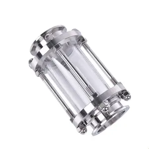 Sanitary Stainless Steel pipe Sight Glass