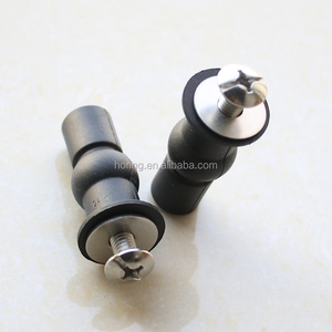 Coprisedile del water che fissa scrws espansori a vite superiore del water bullone di gomma del sedile del water - Product Image 5