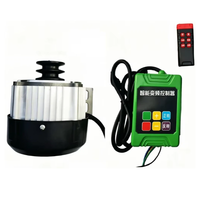 Moteur électrique CC sans balais haute vitesse 500W 48V 24V 3000 tr/min avec poulie pour vélo électrique, indice de protection IP54, efficacité IE4