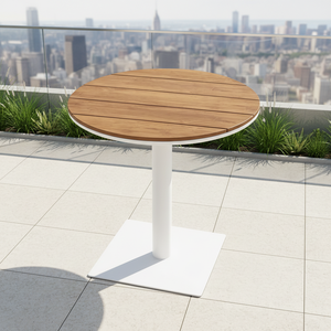 Chaise <span class=keywords><strong>de</strong></span> <span class=keywords><strong>jardin</strong></span> en plastique, bois <span class=keywords><strong>et</strong></span> métal pour 4 personnes avec table, chaise <span class=keywords><strong>de</strong></span> salle à manger pour patio, ensembles <span class=keywords><strong>de</strong></span> <span class=keywords><strong>jardin</strong></span> imperméables pour l'extérieur <span class=keywords><strong>et</strong></span> l'intérieur - Product Image 5