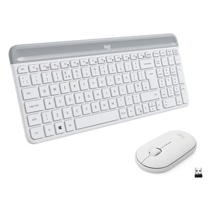 Tastiera e <b>mouse</b> MK SERIES Mk470 Slim Combo White 920 009197 - Product Image 1