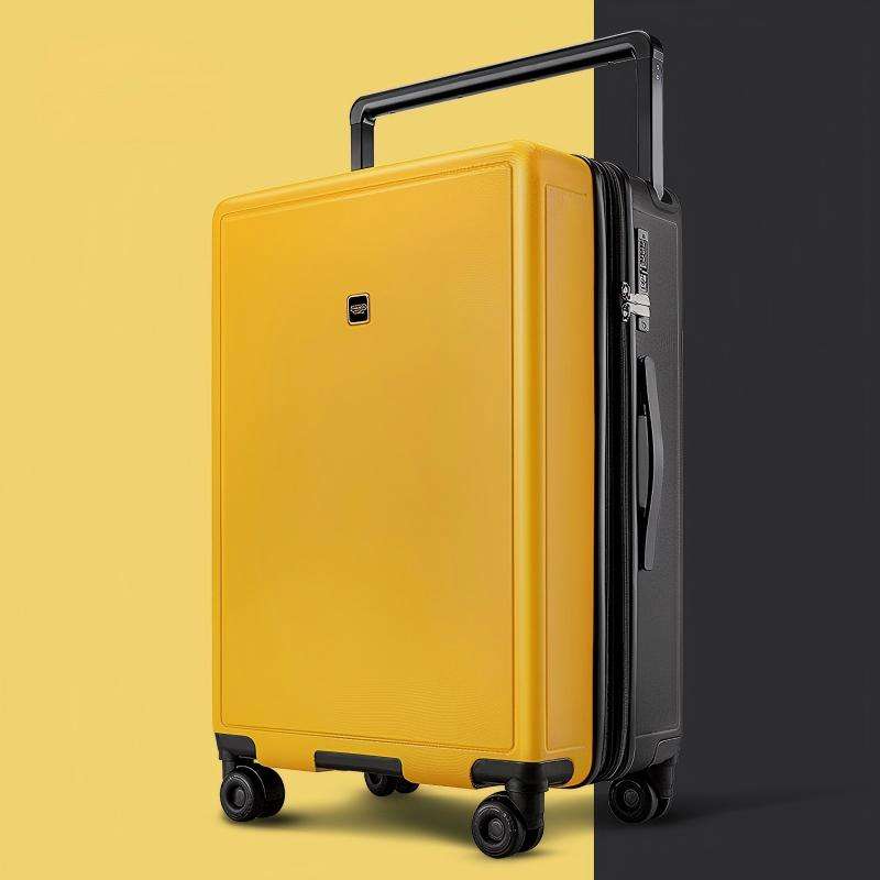 Couleur de choc jaune et noir