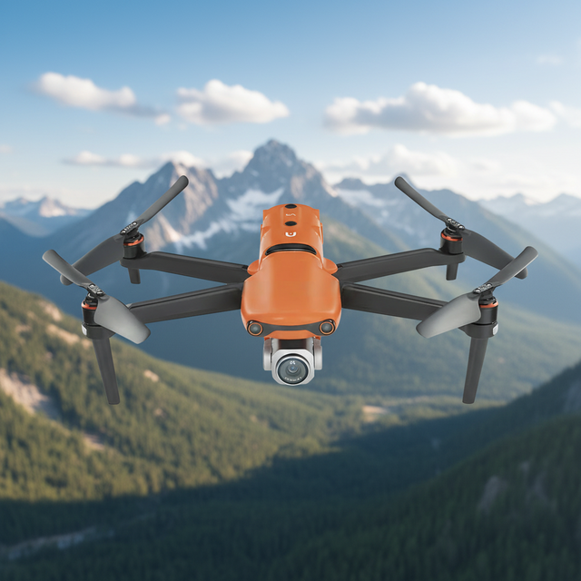 Professional Screen-Equipped Prosumer Drone with 20MP Camera Brushless Motor 10km Transmission 4-GNSS GPS 3-Axis Stabilization