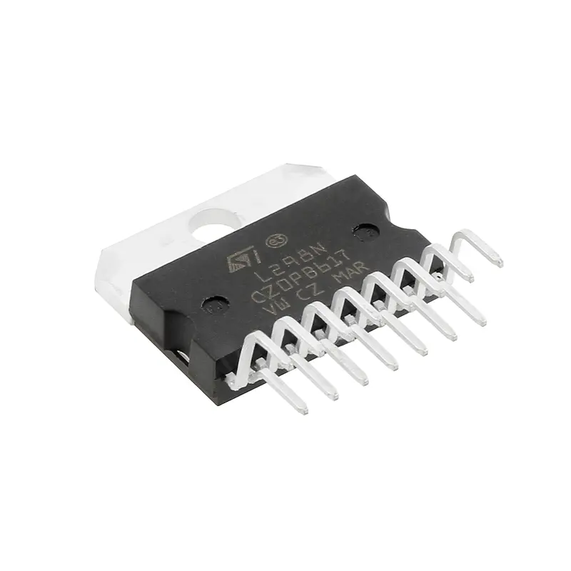 Новый L298N ZIP-15 чип шагового двигателя/интегральные схемы внутреннего переключателя двигателя моста-электронные компоненты IC chip