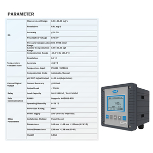 Controlador de Oxígeno Disuelto MTW Trace (PPB) - Origen Shanghái, Garantía de 1 Año, Modelo OBM/OEM/ODM MTWDO5200 0.00-20.00 Mg/L 2% - Product Image 4