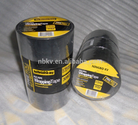 Ruban adhésif en PVC gris argenté industriel Protection contre la corrosion Étanche Assemblage Caoutchouc Plombiers Ruban de masquage pour tuyaux Film de papier