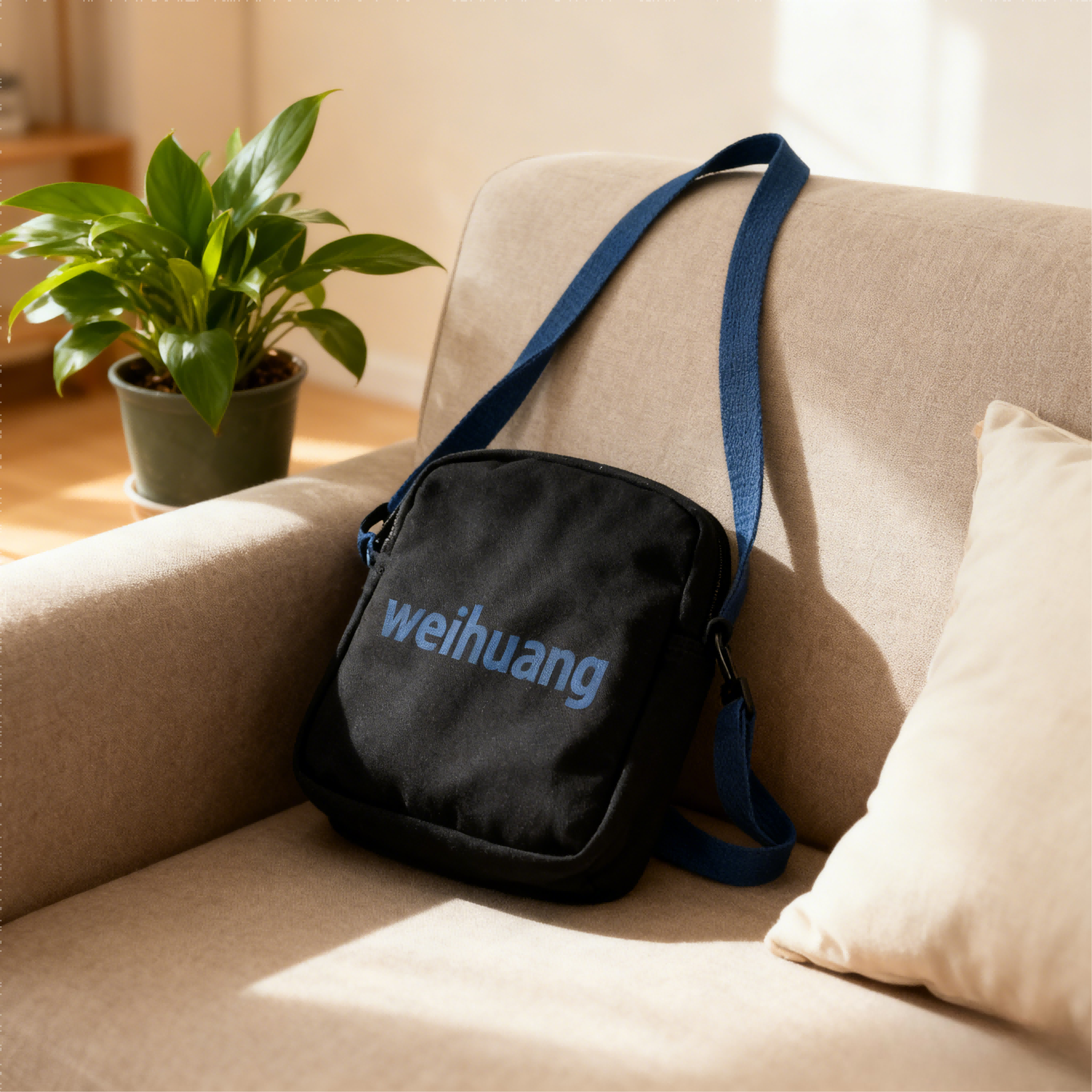 canvas crossbody small bag blank