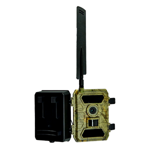 Caméra de chasse portable et étanche 4G avec contrôle par application extérieure 36MP 2K infrarouge Vision nocturne du sentier de la faune <span class=keywords><strong>GSM</strong></span> sans fil 36MP - Product Image 4