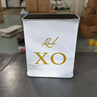 Tables promotionnelles pop-up portables personnalisées Comptoirs pliables Cadre en aluminium Matière plastique pour événements publicitaires Salons professionnels