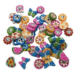 Small Toy Erasers Mix for 32mm Toy Capsules
